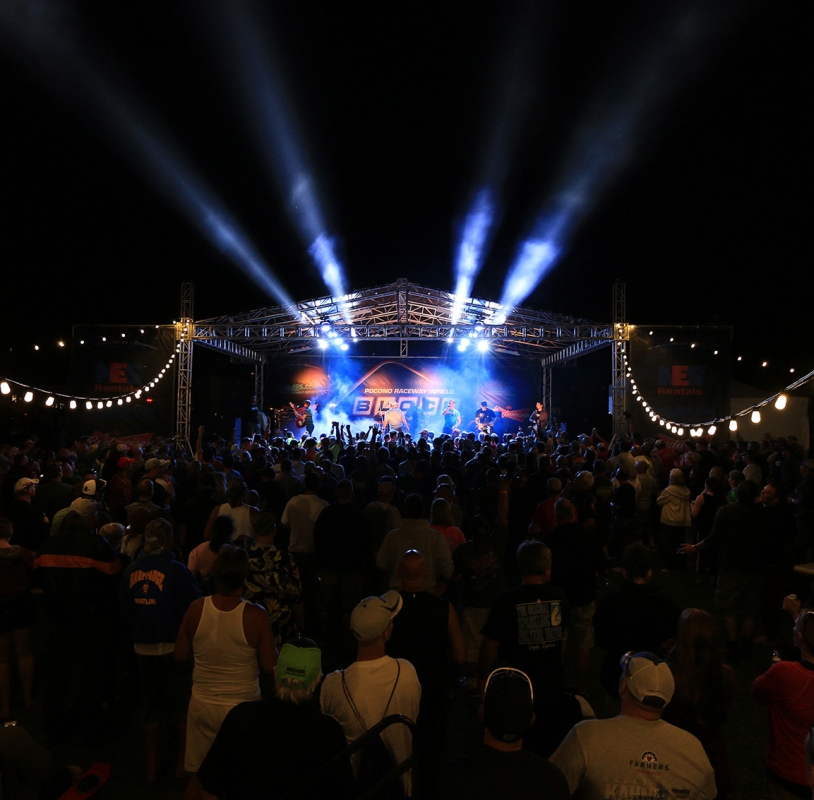 Pocono Raceway Infield Block Party