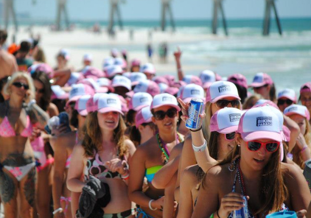 Guinness World Record Bikini Parade